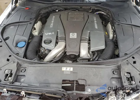 2017 Mercedes-Benz S 63 Amg z USA, uszkodzony, nr VIN WDDUG7JB5HA334848